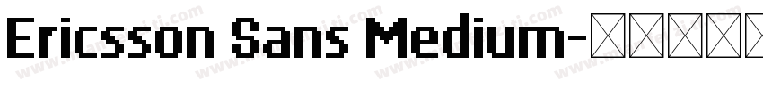 Ericsson Sans Medium字体转换